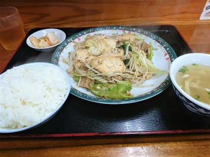 かおりそば / 豆腐ちゃんぷるー