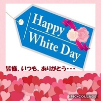 「ワン'sの会」を支えて下さる皆様へ感謝を込めて・・・「Happy White Day !」