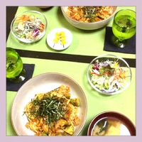 豚キムチとアボカドの焼うどん 2013/04/19 00:55:31