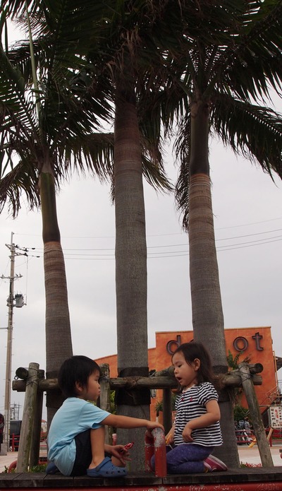 便乗沖縄旅行。