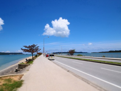海中道路のたび。