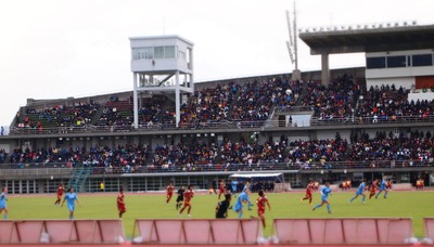INAC神戸レオネッサvsスカイブルーFC。