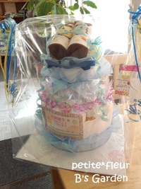 おむつケーキ入荷☆B's Gardenさん 2014/10/01 15:30:35