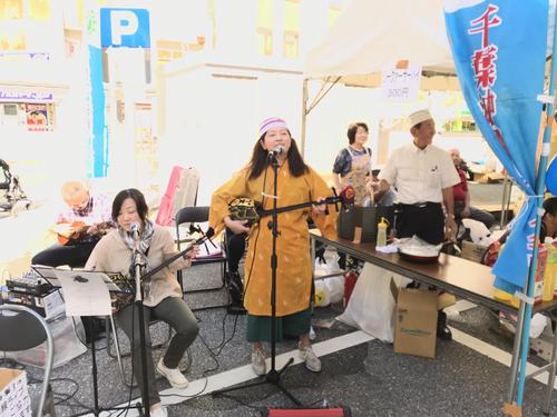 【松戸まつり2018】　路上民謡酒場風三線ライブ＠千葉沖縄県人会ブース