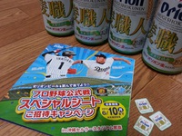 オリオンビールのキャンペーン！対象商品を飲んで『プロ野球公式戦スペシャルシートご招待キャンペーン』に応募しよう