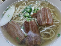 沖縄そば食べ歩き！浦添市前田にある『玉家 前田店』1週間後の再訪で三昧肉そばとジューシーをおいしくいただきました