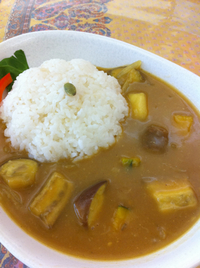 ナスとカボチャがとろけるカレー 2012/05/24 11:42:11