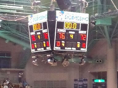 琉球キングス ホーム開幕戦 勝利！