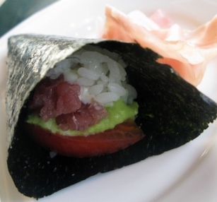 食べる前にはガリ！