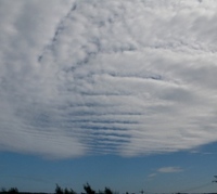 地震雲(・・；) 2009/01/25 22:20:40