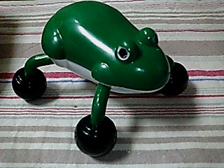 カエルが帰る(^^ゞ