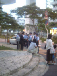 国際通りで大捕物 2005/06/09 20:44:08