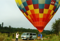 熱気球で空中散歩 2011/11/09 01:06:06