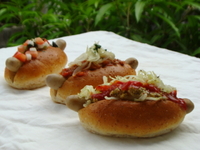 新作ホットドックの、はじまりはじまり～。 2012/08/01 08:00:00