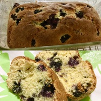 ブルーベリーパウンドケーキ