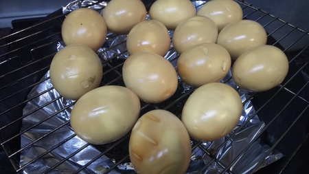 卵の燻製