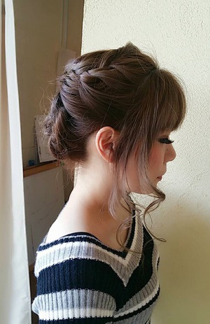 沖縄　うるま市　石川　SWEET HANDS ✿　ヘアセット　✿