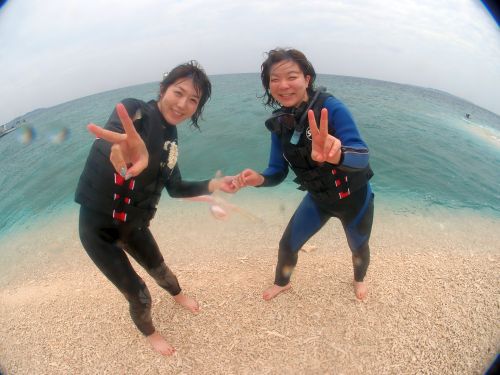 石垣島マリンスポーツ　バラス島、幻の島周遊コースで遊んで頂きました！