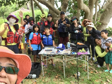 沖縄釣女会５月釣行会『ウェーディング（立ち込み）』実施されました。