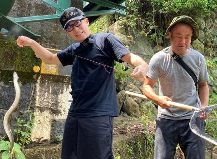 本場静岡の川ウナギ釣り のりを 立釣魂メンバーブログ