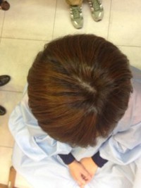 【ハーブカラー】施術例　# エミュファンデカラー 2014/11/03 11:39:00
