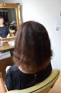 細くて強いくせにタンニン縮毛矯正 2014/08/22 14:51:34