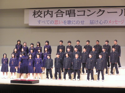 合唱コンクール
