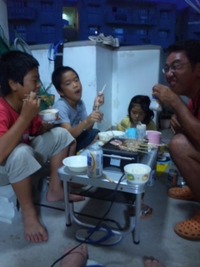 ベランダ 2011/08/11 19:35:20