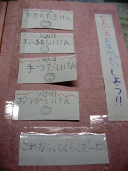 父の日、よかったね♪