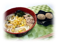 味噌バター☆うどんin沖縄ダイビングシープレイス