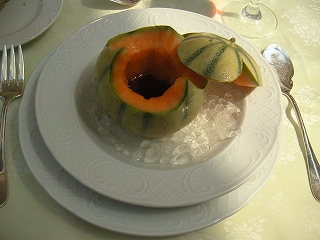 Melon  au  Porto