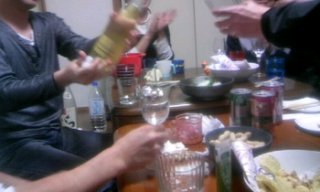 ちょうど一年前の今日は