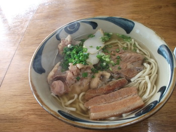 そば日記　米八そば（沖縄市泡瀬）