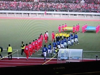 サッカー　日本　対　北朝鮮 2011/11/15 16:12:03