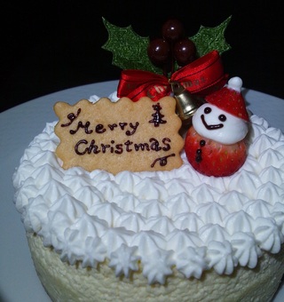 ２０１２クリスマスケーキ