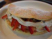 キュートなパンケーキ。