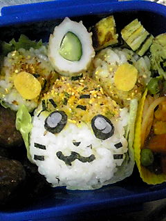 キャラ弁 とっとこハム太郎 働く主婦shimoママ のひとりごと