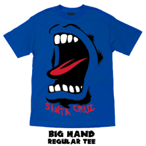 サンタクルーズ ビッグハンドTシャツ