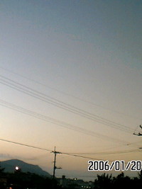 おはようございます。 2006/01/20 07:09:55