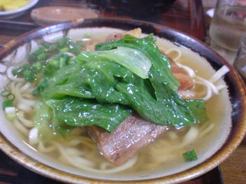「おおしろそば」。