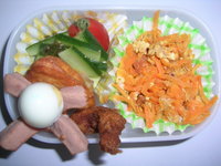 ダブルｗｗ弁当（＠＾－＾＠）♪