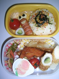 かたつむりお弁当(◎＾o＾◎)