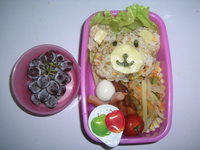 くまちゃん弁当リンリン風 2008/09/04 08:01:39