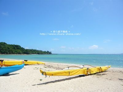 宜野座村の漢那ビーチ☆