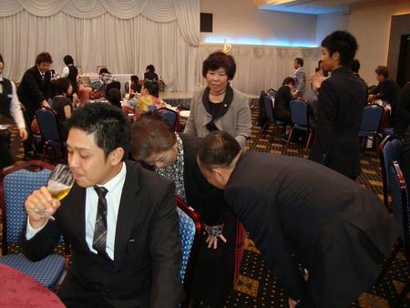 結婚披露宴で・・・