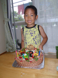 涼太のお誕生日 2010/07/01 21:48:44