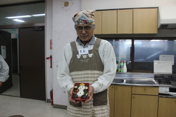 平均65歳！男料理キャラ弁教室♪ in 沖縄首里石嶺公民館