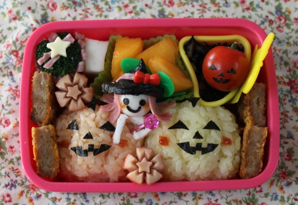 ハロウィン　キャラ弁