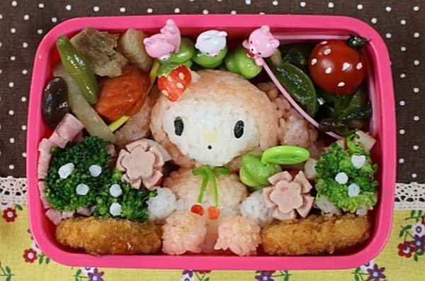 人気マイメロディのキャラ弁レシピ♪サンリオ弁当作り方！