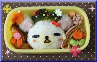 夏バテ　キャラ弁当　コリラックマ 2021/07/16 15:00:12